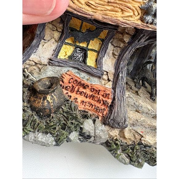 Boyds Bearly Built Villages Punky Boobear"s Haunted Halloween House #19012 Town - Picture 3 of 11